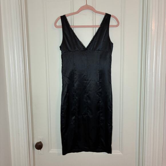 ChicStar Slip Dress Vintage Sexy Witchy WhimsyGoth Y2K Emo Goth Retro Grunge - Picture 9 of 10